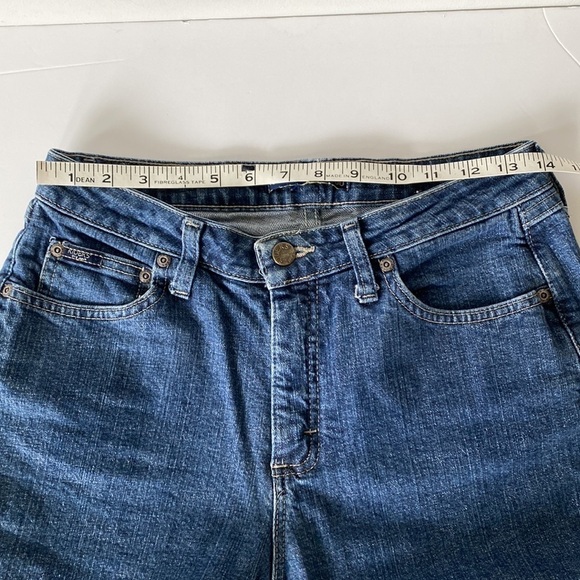 Vintage Bermuda denim jean shorts Sz 8 - Picture 13 of 13